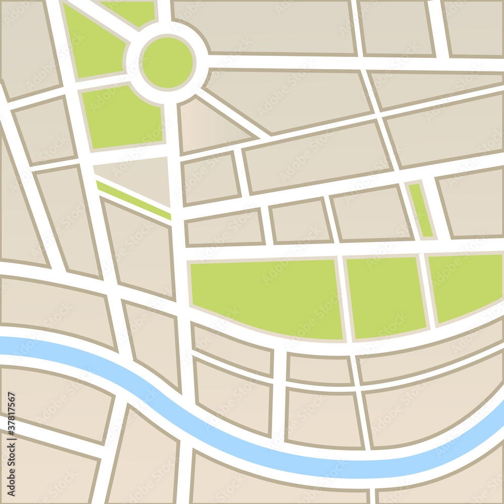 Poster background of city map
