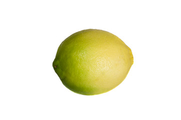 lemon isolated on white