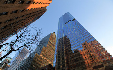 modern building in new york city