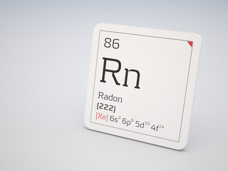 Radon - element of the periodic table