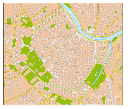 city map Wien