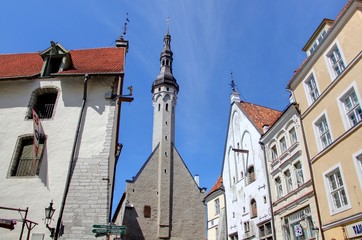 Obraz premium immeuble à tallinn