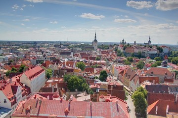 Obraz premium vue générale de tallinn