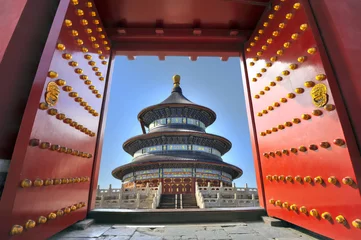 Papier Peint photo Lavable Chine Temple du Ciel à Pékin, Chine