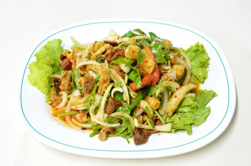 spicy salad