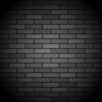 Black Brick Wall