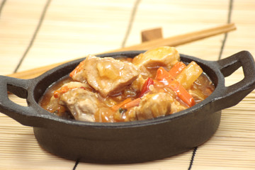 sauté de porc