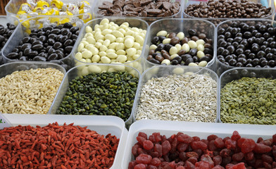 Auf einem Bauernmarkt