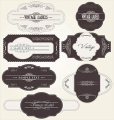 vintage labels
