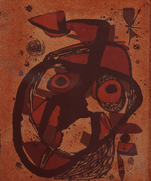 Visage abstrait.