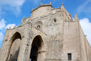 Fototapeta na wymiar Katedra Wniebowzięcia NMP, Erice, Sycylia