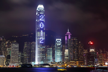 Fototapeta na wymiar building show 2012 in Hong Kong