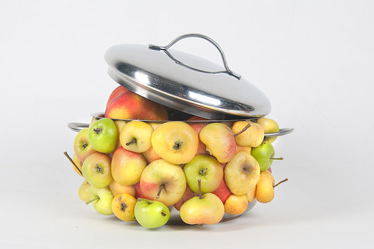 Apfel-Kochtopf