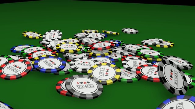 Animation jetons poker