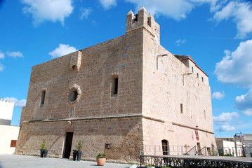 San Vito Lo Capo, view of the church