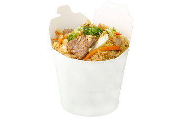 Fried rice with beef © Pangfolio.com