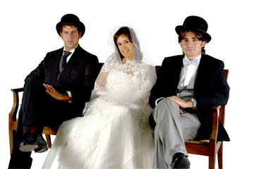 Fototapeta premium sposa sposo amante persone