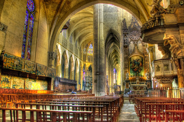 Obraz premium Cathédrale Saint-Étienne de Toulouse