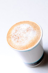 Close Up Of Hot coffee