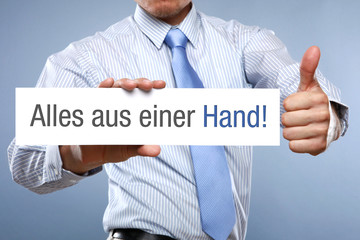 Alles aus einer Hand