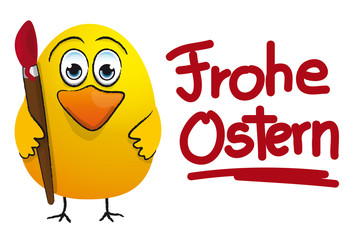 Obraz premium Frohe Ostern