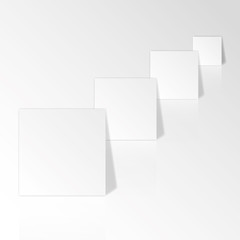 Fototapeta premium Blank paper patterns for work.
