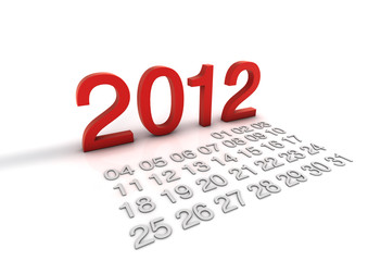 2012 Kalender