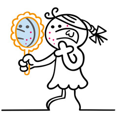 figur entdeckt pickel