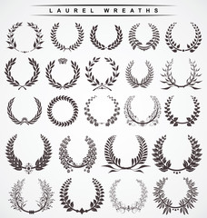 laurel wreaths