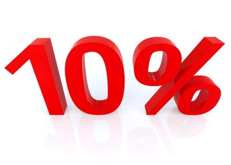 You get 10%