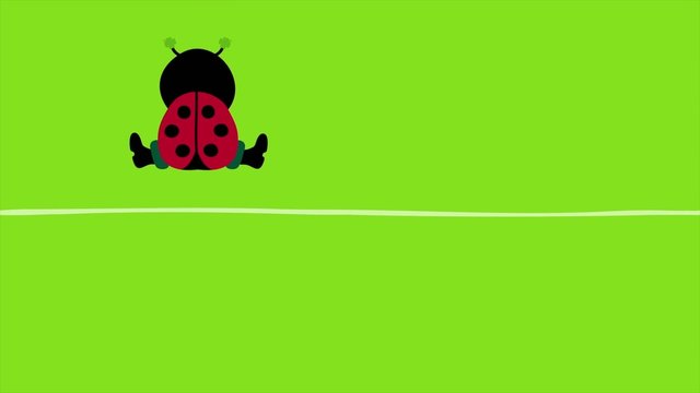 Ladybug, Chimney Sweeper & Pig "Happy New Year" Green