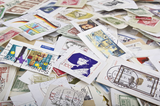 lose Briefmarkensammlung