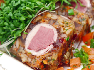 wildfleisch sülze