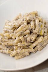 Pasta with truffle sauce