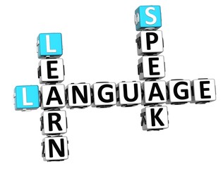 3D Spanish Language Crossword