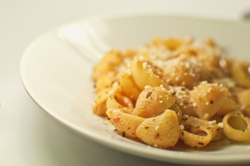 pasta conchiglie rosate