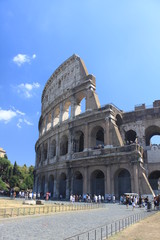 Fototapeta na wymiar Colosseum - Roma - Italy