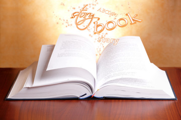 Fototapeta premium Open book