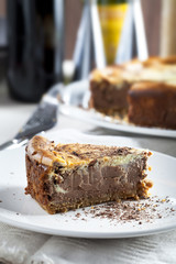 Tempting Chocolate Cheesecake