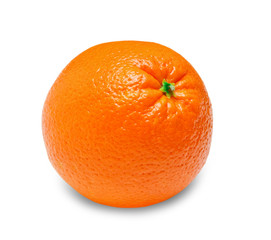 orange isolated on white background