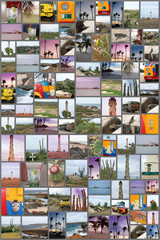 aruba caraibi collage