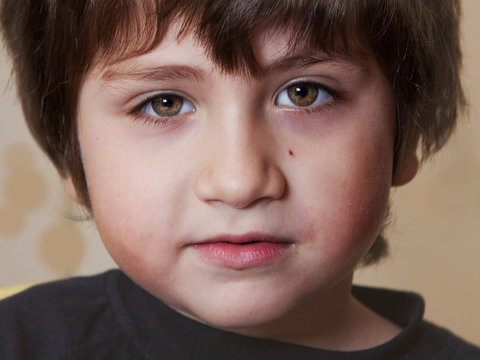 viso di bambino