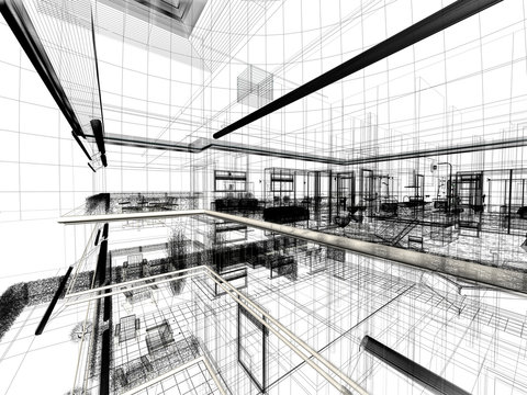 appartamento rendering 3d interni architettura progetto