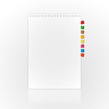 New blank page on abstract backgrounds.