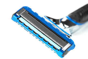 Blue Modern Razor