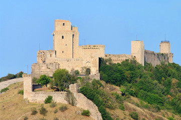 Fototapeta na wymiar Burg Asyż - Asyż zamek 02