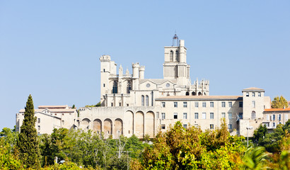 Fototapeta na wymiar Katedra Saint-Nazaire, Beziers, Langwedocja-Roussillon, Francja