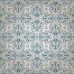 vector seamless vintage retro pattern