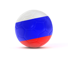 Fototapeta premium fußball russland football russia 3d