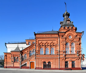 Building of former Town council in Vladimir, Russia